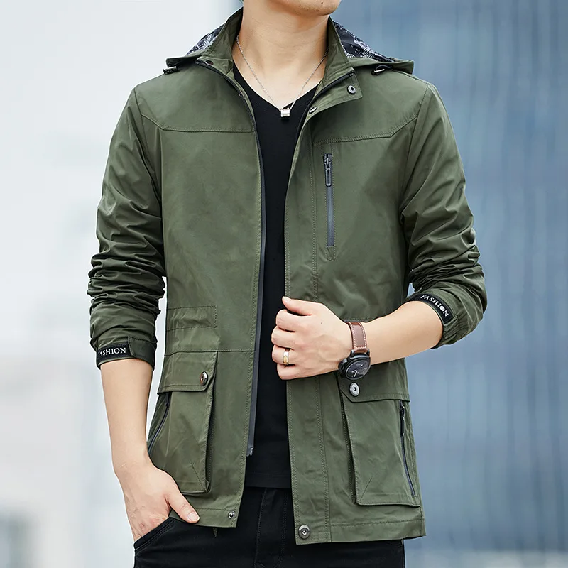 

Пальто Зимняя женская мужская одежда пальто мужские куртки шапки ветровка плюс размер подходит ветрозащитный Hombre Smart casual 5XL MOOWNUC