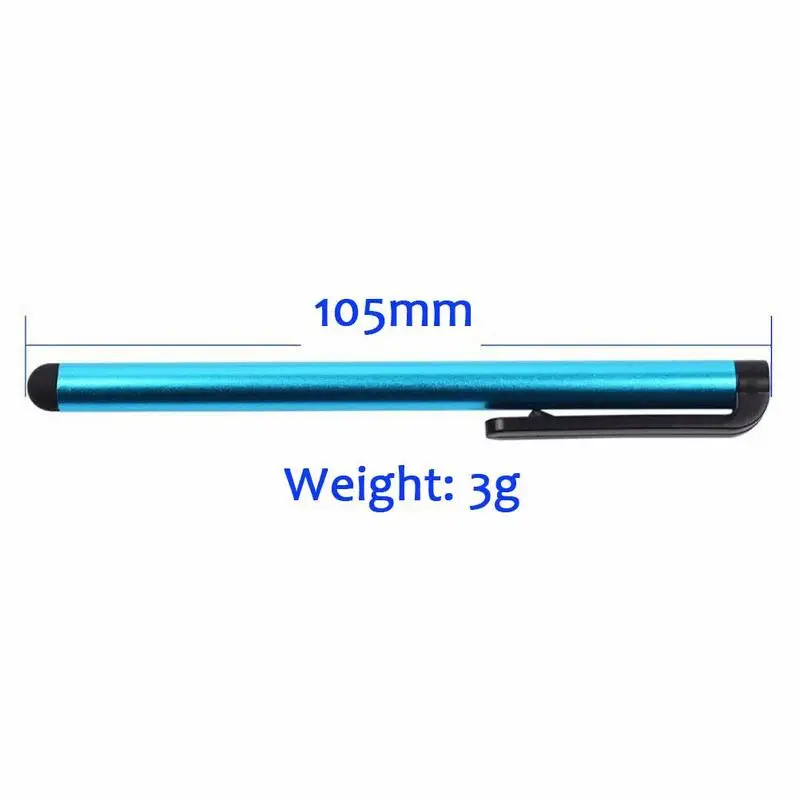 

1Pcs Random Color Portable Capacitive Stylus Pen Smartphone For Tablet Android Screen Pen PC Drawing Pro For Iphone Ipad J9N8