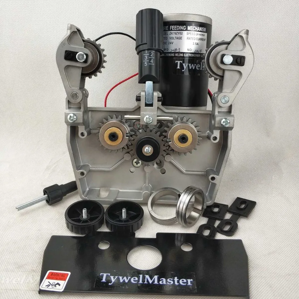 ZK76ZY-02 механизм подачи проволоки для полуавтомата MIG DC 24V 80W 2 5-24 м/мин сварочная