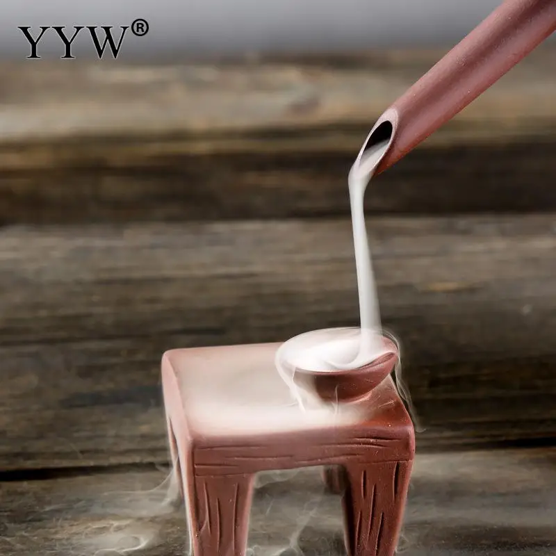 

Ceramic Backflow Incense Burner Creative Ornaments Little Monk Long Mouth Pot Incense Burner For Home Or Office Decorate