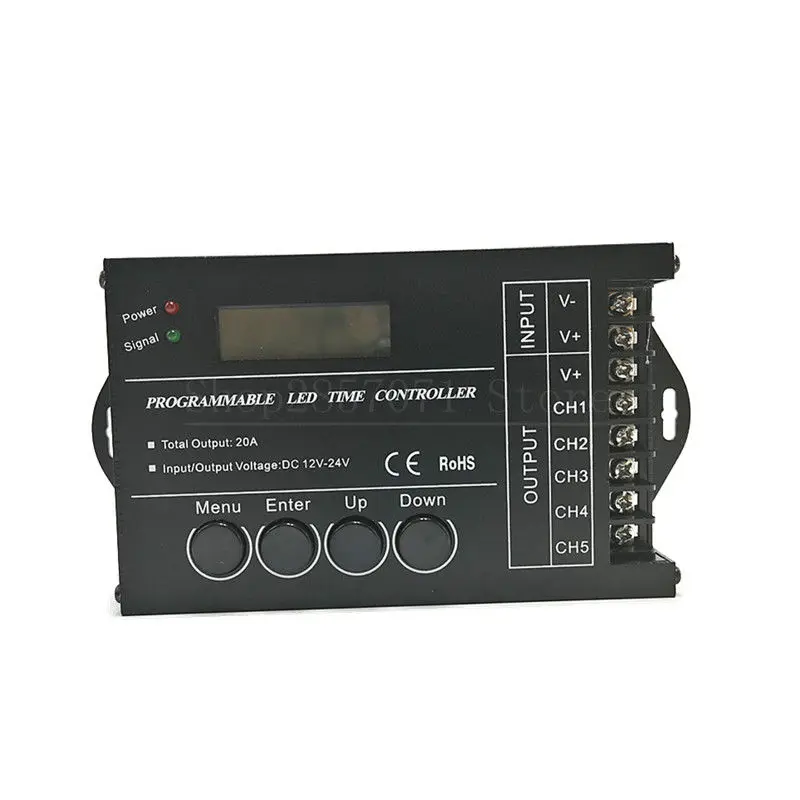 TC420 TC421 программируемый по времени 5 канальный выход Светодиодная лента