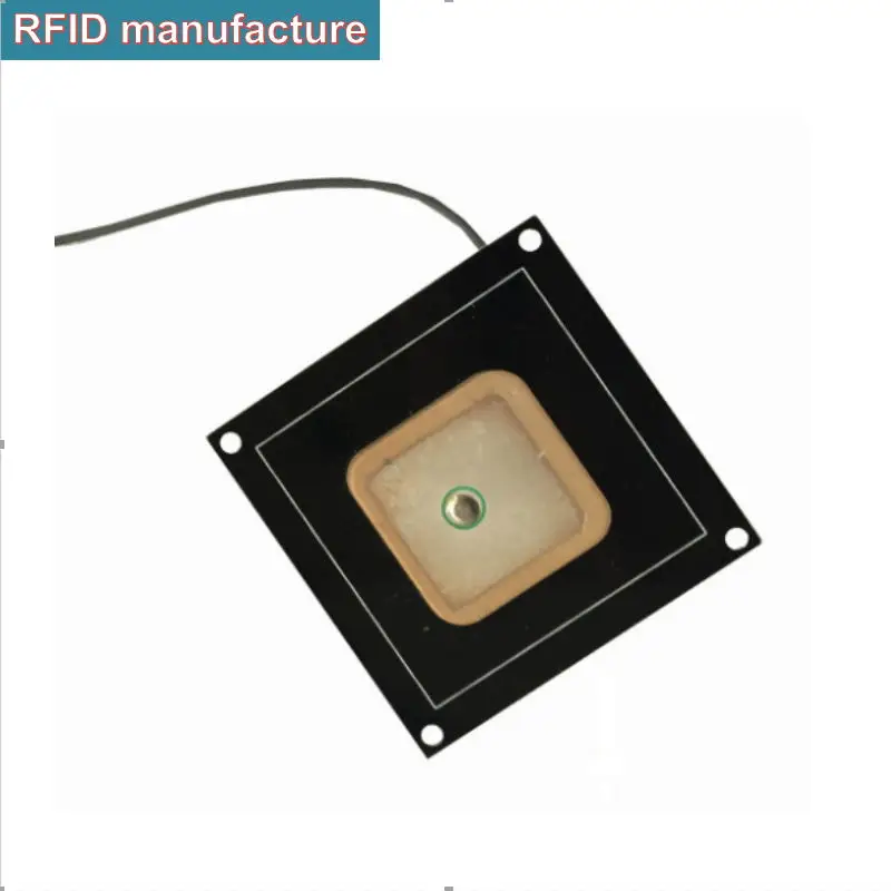 

Ceramic 0dbi passive 865-928mhz small rfid uhf antenna work with UHF RFID reader module with development-board in asset tracking