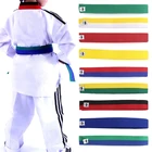 Профессиональный пояс для тхэквондо каратэ, дзюдо двойная обертка для боевых искусств полоса спортивные Стандартные ленты защитный пояс