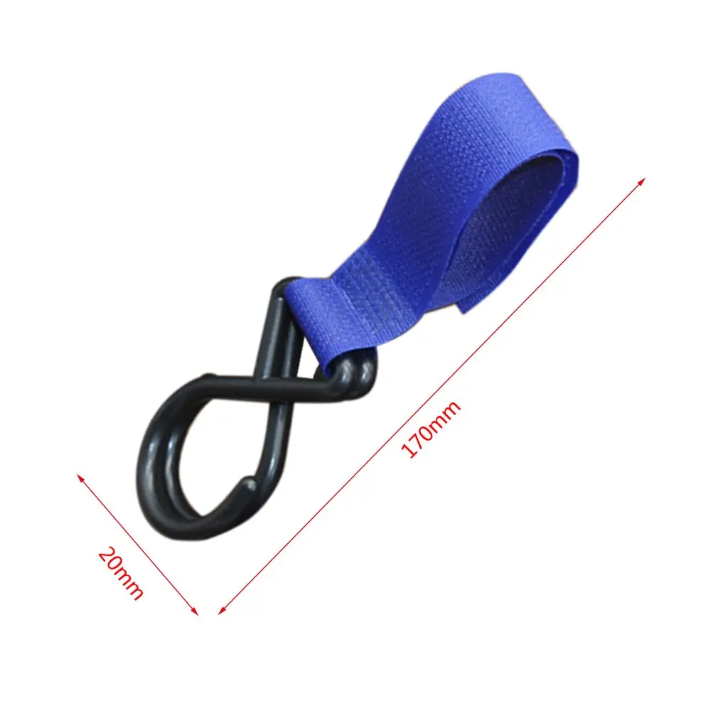 Multipurpose Baby Stroller Hook Cart Accessory Hanging Armrest Trunk Nylon Trolley Accessories Buckle Holder | Мать и ребенок
