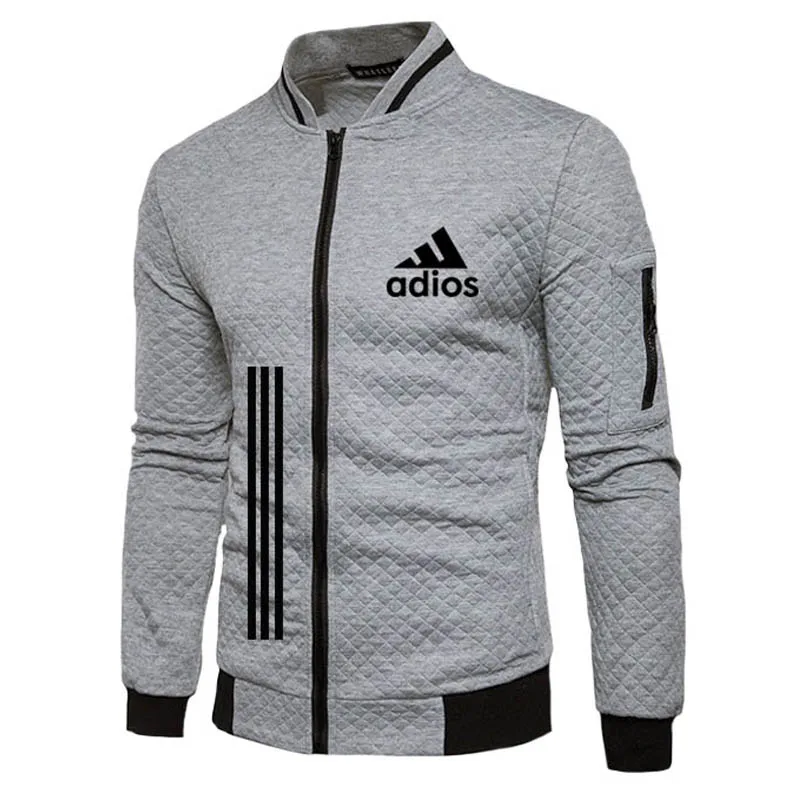 

Alpinestar Zipper Men Coat Fashion Zip V-neck Man Casual Slim Hoody Sweatshirt Casual Slim Fit Coats Streetwear Male Clothing