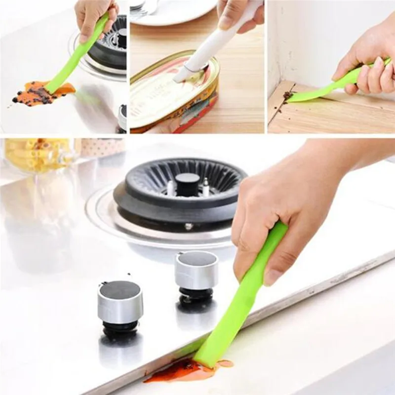 

Multi-function Kitchen Baking Tool Scraper Oil Plate Scraping Oil Scraper Cleaning Tool Kitchen 1Pc Soft Scraper