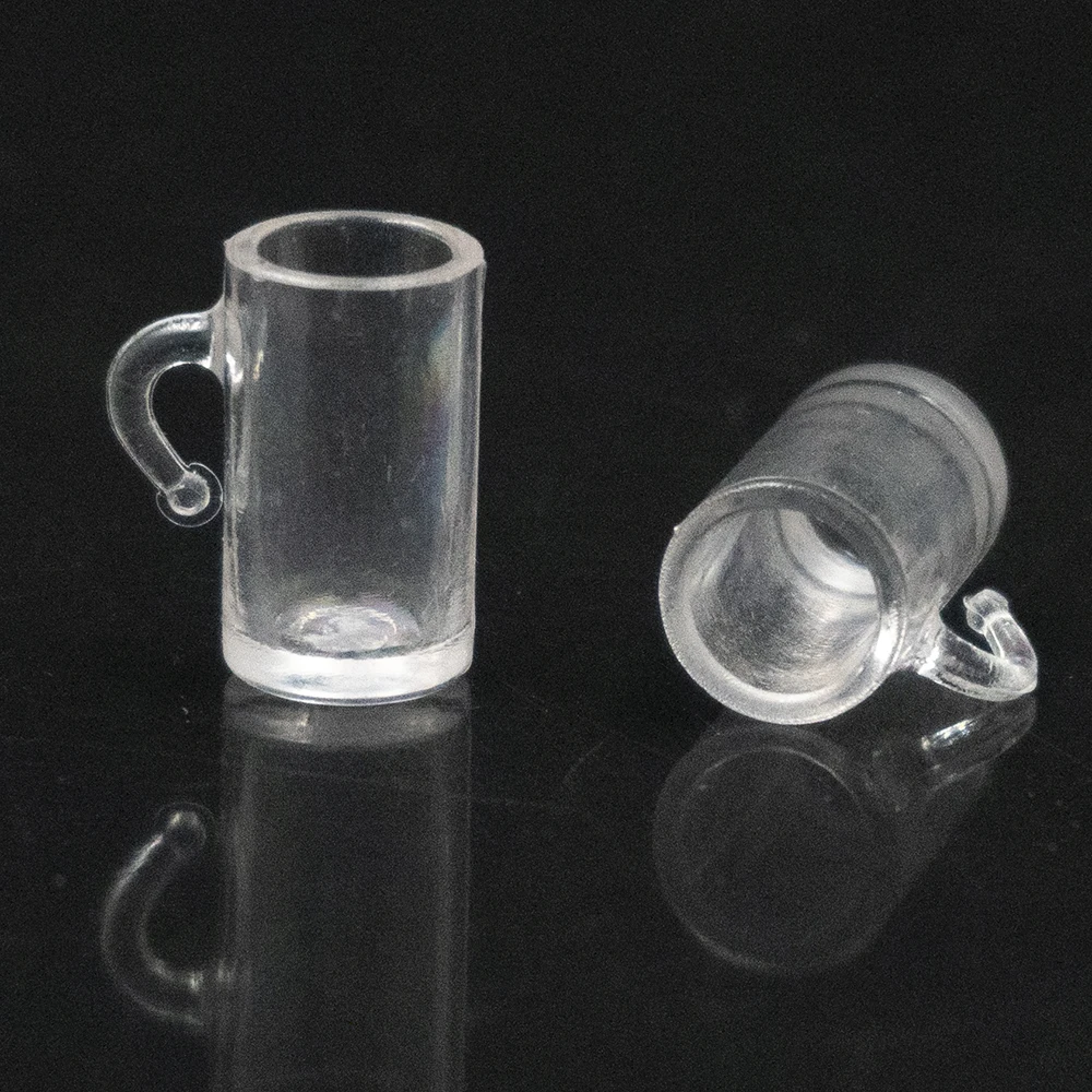 

4 шт. 1/12 кукольный домик миниатюра аксессуары мини-Пивная кружка моделирование Чашка Модель для кукольного домика украшение ob11