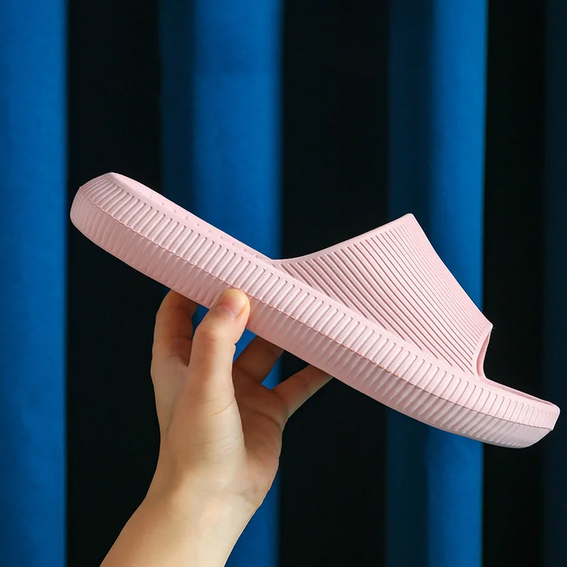 

Slipper rubber sole men shower slippers Women Indoor Beach Shoes bone slides men 2021 Cool Soft Bottom slide bone Light