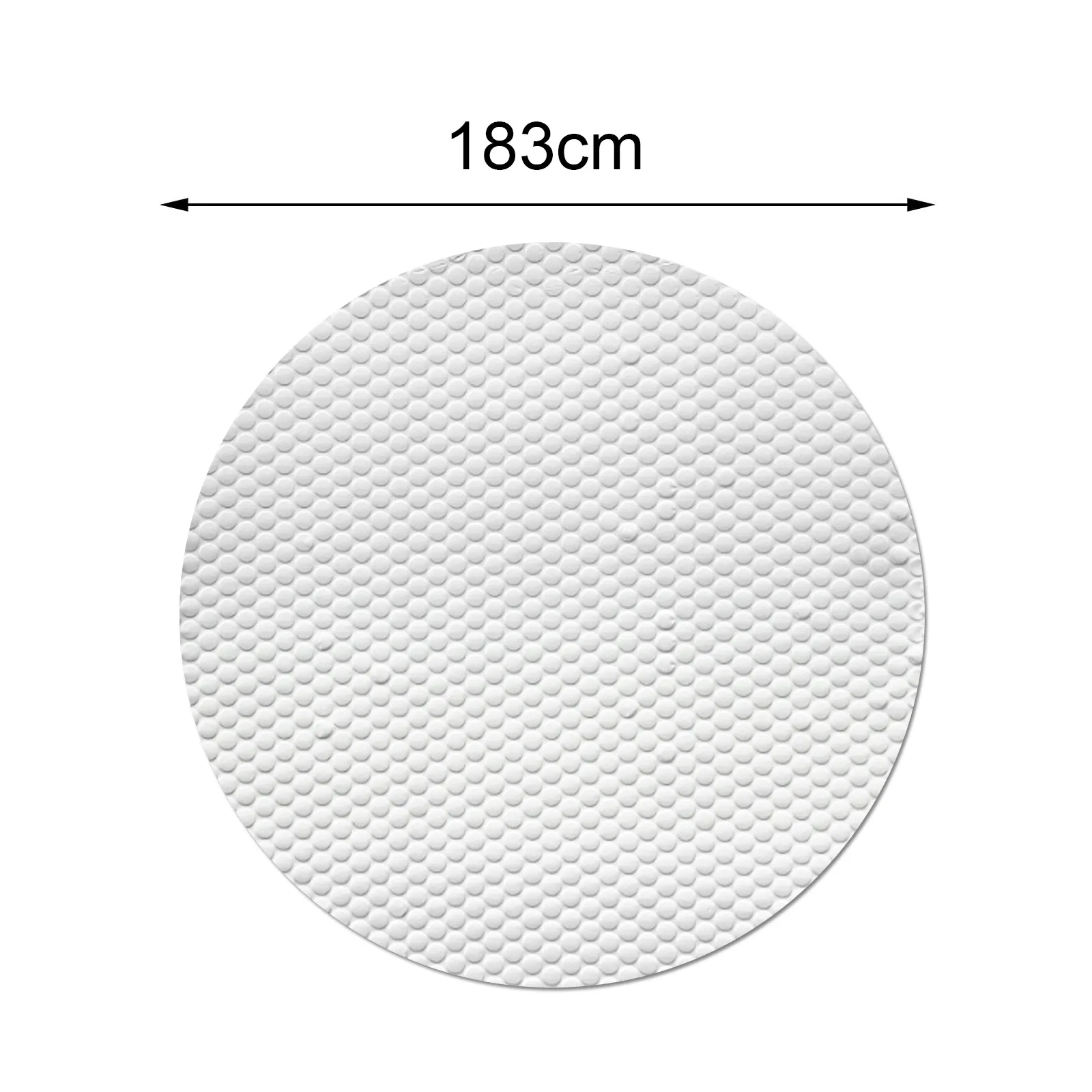

Крышка для бассейна, круглая солнечная крышка для бассейна, защита от пыли, с веревкой, изоляционная пленка, аксессуары для дома и бассейна