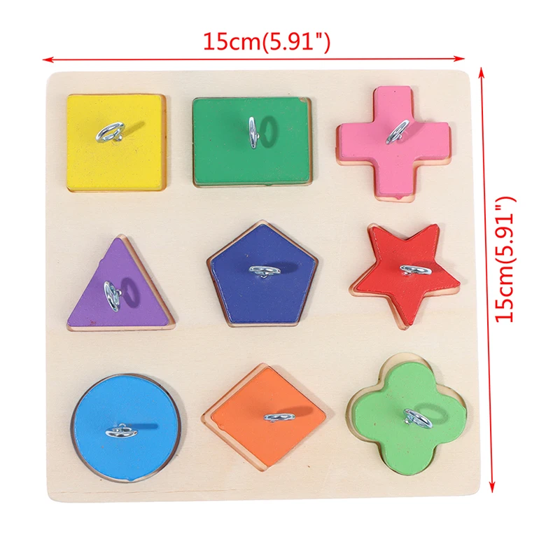 

1set Pet Educational Toys Birds Parrot Interactive Training Colorful Wooden Block Toy Bird Supplies