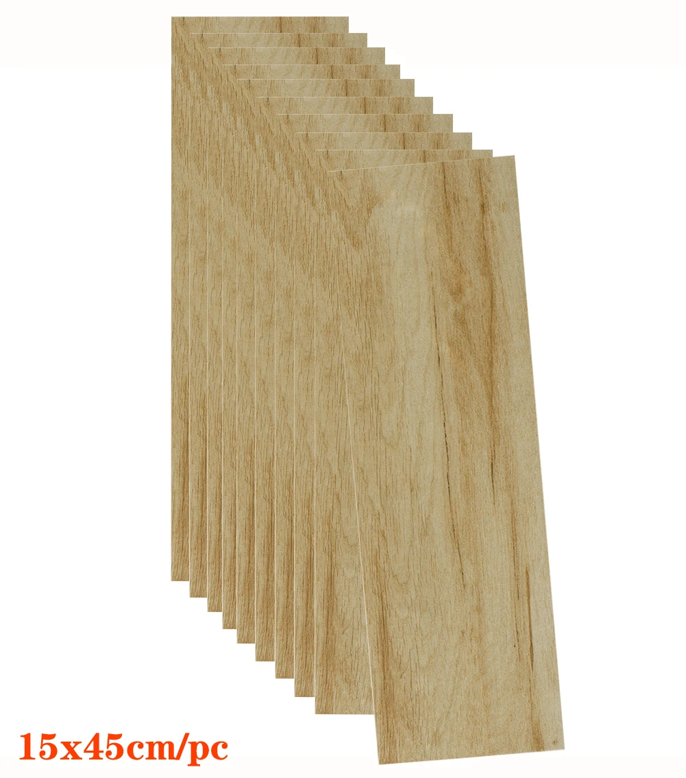 

Modern Thicken Floor Stickers Wood Grain PVC Bedroom Living Room Floor Renovation Sticker Waterproof Self-adhesive Home Decor