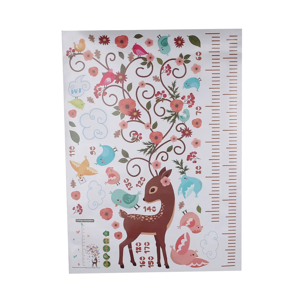 Декоративные настенные наклейки s декоративные съемный олень Высота ПВХ стиль