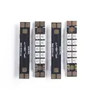 4 шт.компл. iplight PDB RGB 10 СВЕТОДИОДНЫЙ многоцветный гоночный проводсветодиодный лента с поддержкой постоянного тока 40 А для FPV racing drone