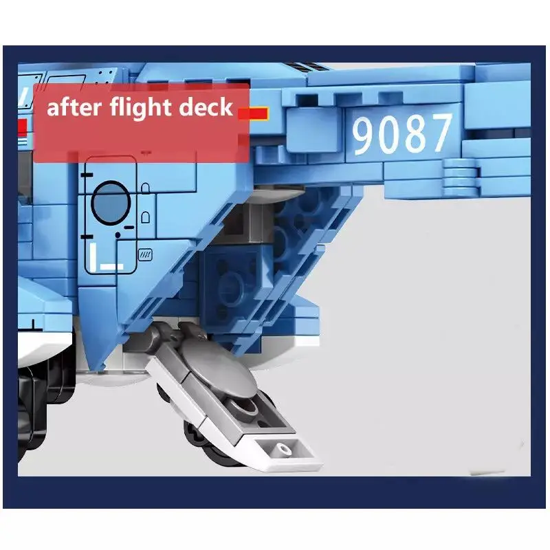 

375PCS+ SEMBO Helicopter Model Children Puzzle Bricks Toys Army Flying Shark Fighter Aircraft Building Blocks Kids Gifts