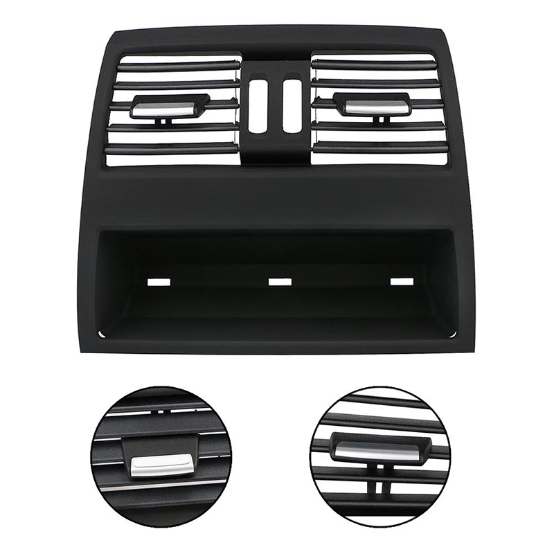 Черная крышка вентиляционная панель для кондиционера пластиковая Замена Ремонт