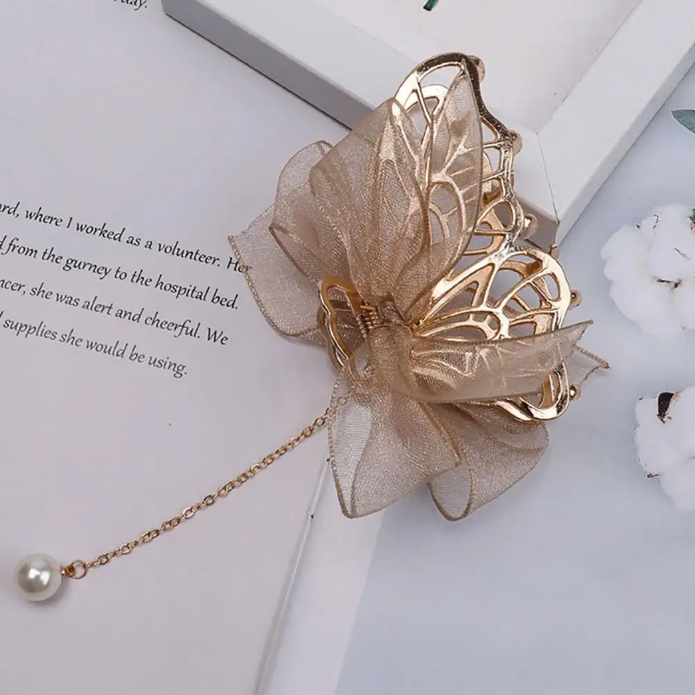 

Lovely Bow Hair Pin Tight Mini Bow Hair Grab Girls Ornaments Hair Clip Tassel Hair Clip