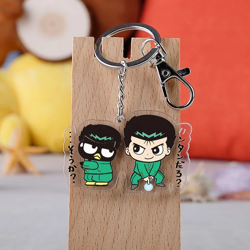 Новый дизайн аниме YuYu Hakusho брелок японский мультфильм Urameshi Yuusuke акриловый
