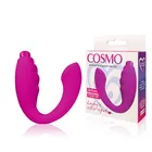 ВИБРОМАССАЖЁР силиконовый цвет розовый, L 80x85 мм D 28x35