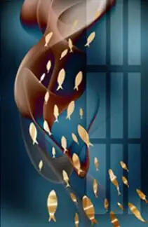 Другие стильные современные абстрактные рыбы бабочки птицы абстрактный