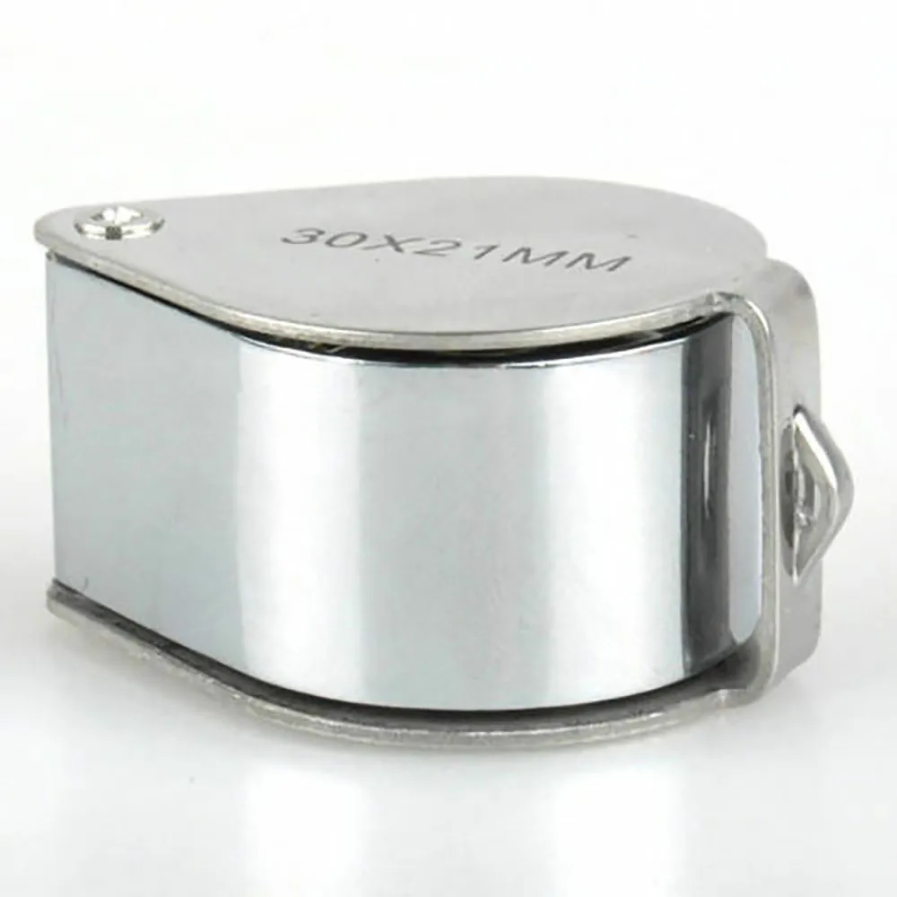 

21mm Magnifier Equipment Eye Foldable Jewellers Loupe Storage Box Tiny