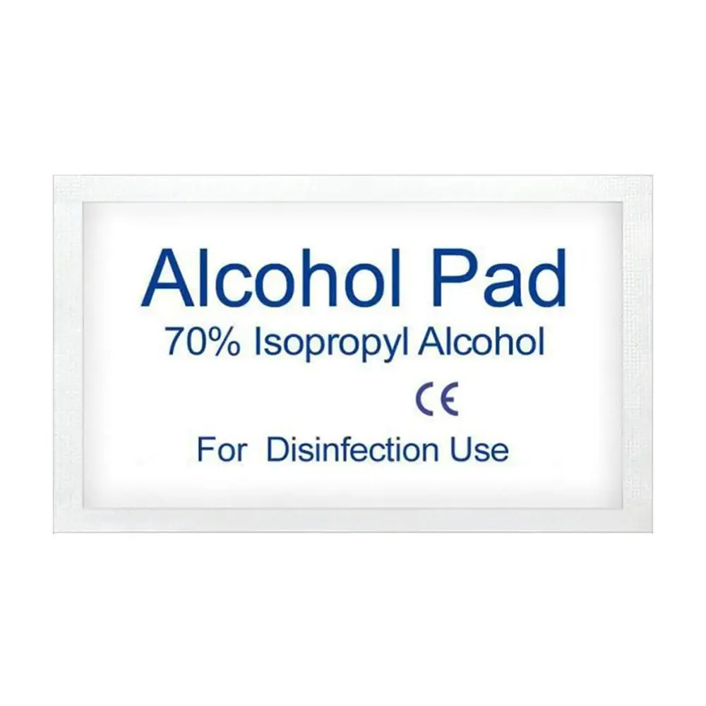 100pcs disinfection wipes disposable alcohol hand clean and hygienic portable towels | Красота и здоровье