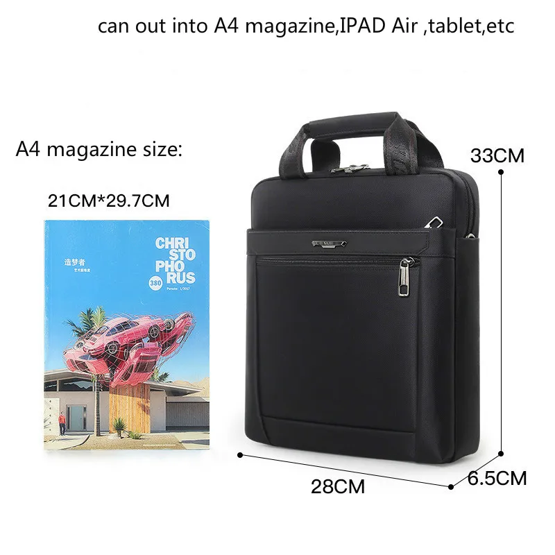 Водонепроницаемая нейлоновая сумка мессенджер Sac Homme 12 9 дюйма планшетный ПК для