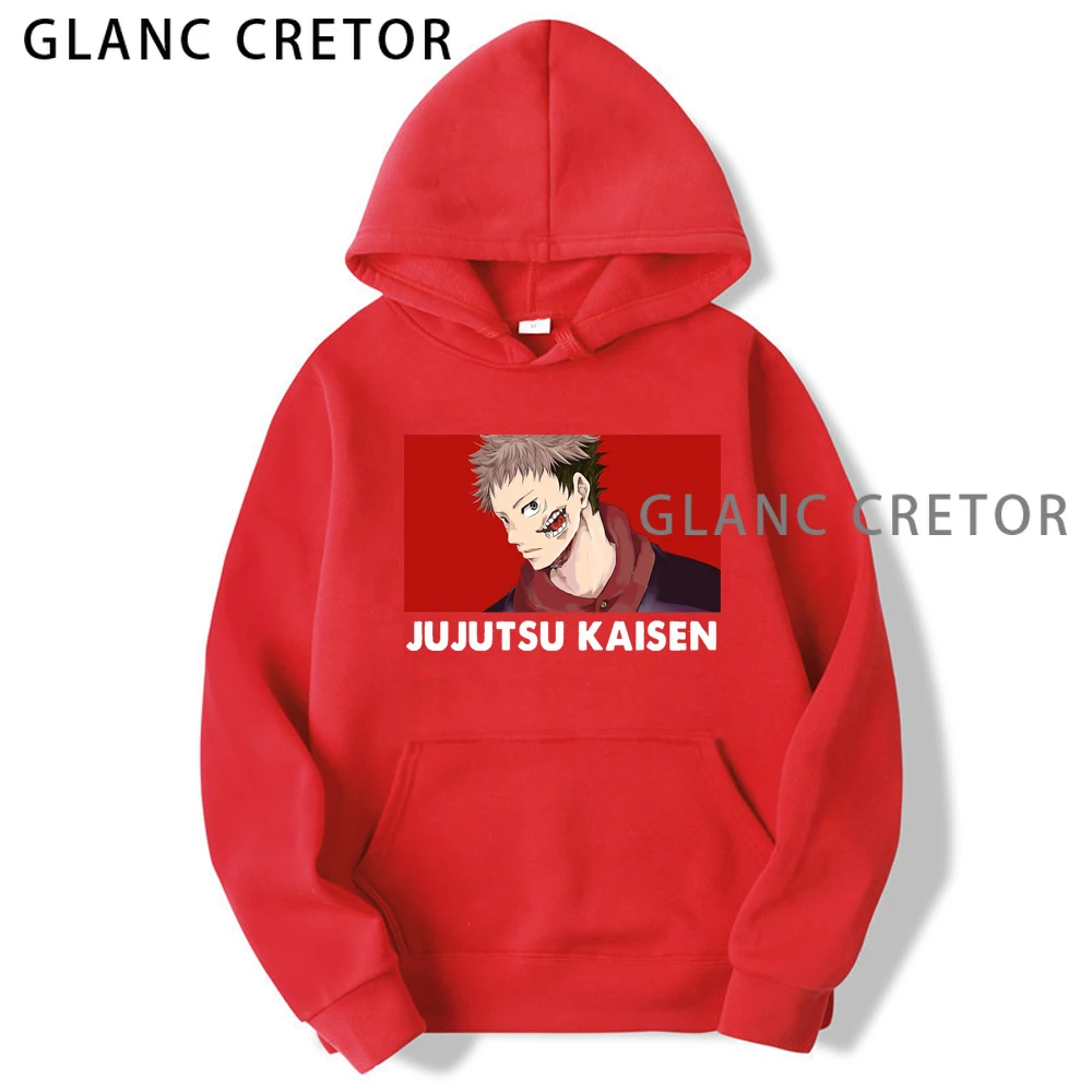 

2021 Hot Anime Jujutsu Kaisen Hoodies Menn Fashion Hip Hop Harajuku New High Quality Jujutsu Kaisen Men's Hoodies and Sweatshirt