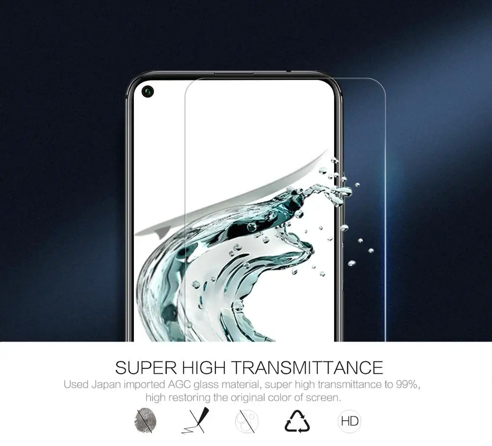 Защитная пленка Nillkin из закаленного стекла для Huawei Honor 20/Honor 20 Pro Amazing H + Nano