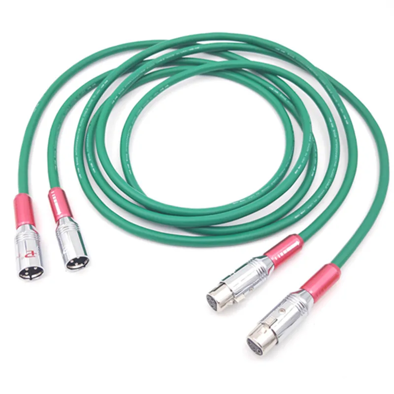 Пара 2328 Серебряный медный смешанный сбалансированный аудиокабель XLR аналоговый