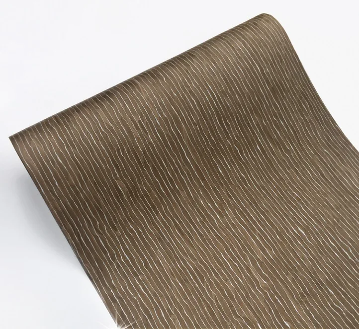 

1Pieces Length: 2.5Meters Thickness:0.3mm Width:62cm Technology Silver Emperor Dragon 950N Wood Veneer Stripes
