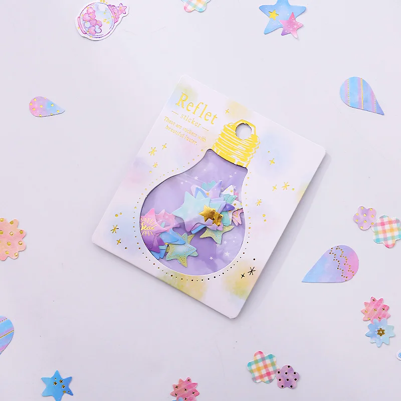 AngelHere 30 шт./лот горячая штамповка стикер Kawaii креативный цветок стикер s планировщик украшение книги DIY Материал Рождество стикер - Цвет: 3