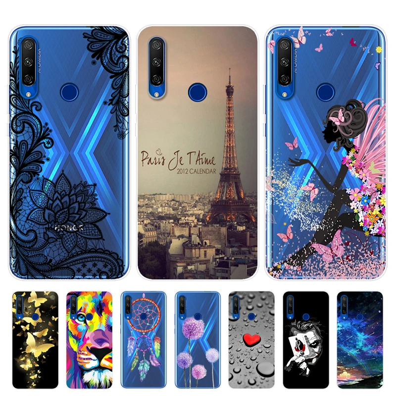 Для huawei Honor 9X чехол мягкий силиконовый мультяшный для телефона Premium Honor9X STK