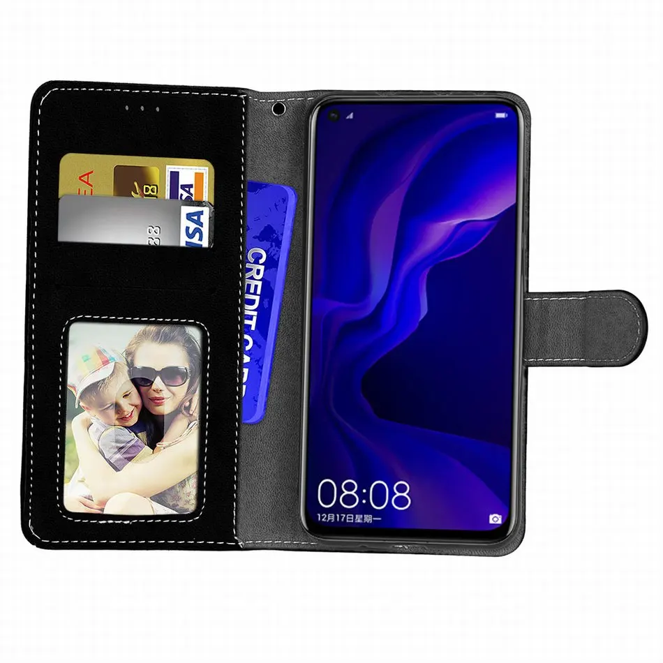 Plain Wallet Cover For Bags LG Stylo 4 5 Q8 G8 ThinQ K40 K12 Card Slot Couqe Man Leather Phone Case Zipper Flip Funda DP27H
