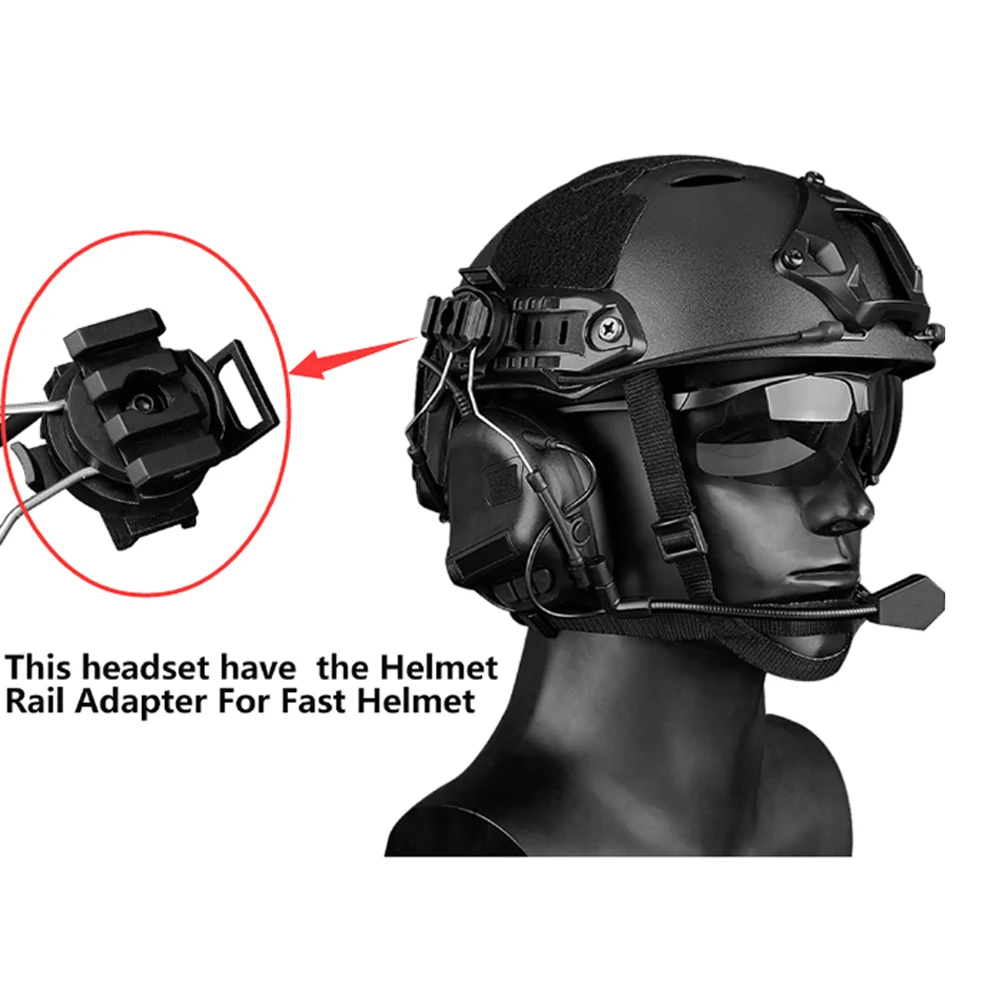 Тактические наушники для страйкбола Excloud военные тактические охотничьи стрельбы