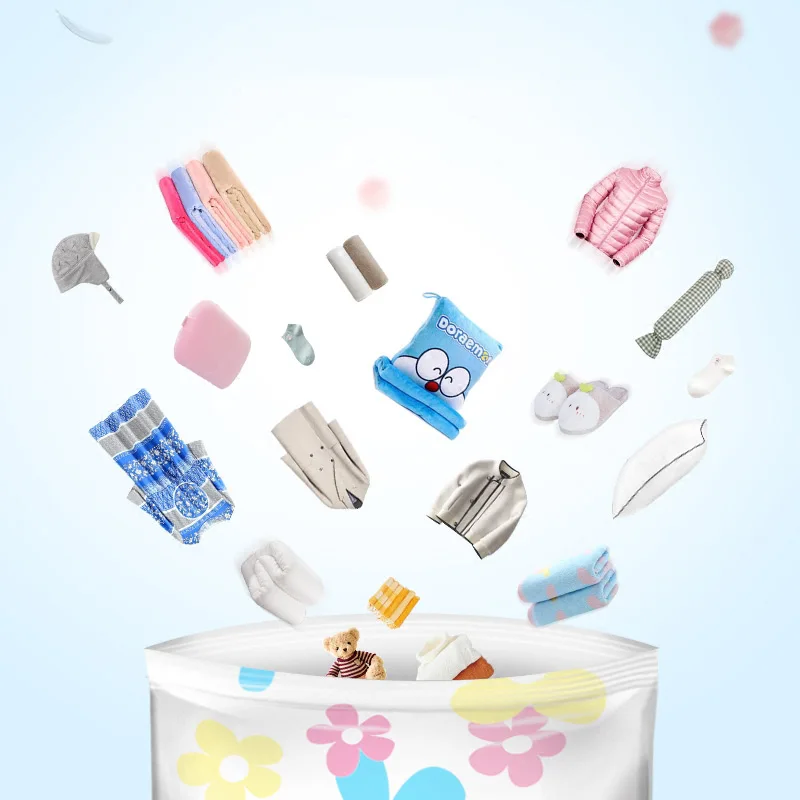 4 шт. большой + средний шкаф для хранения Вакуумная компрессионная сумка комплект