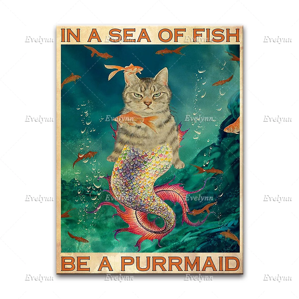 Плакат с черной кошкой | Кот кофейным котом и крючком кошка вином шитье черная