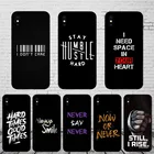 Жесткий Чехол для Iphone 12 13 Mini XS SE X XR 10, футляр для мобильных телефонов 11 Pro Max 7 8 Plus 5 6S, уникальный чехол с надписью на английском языке