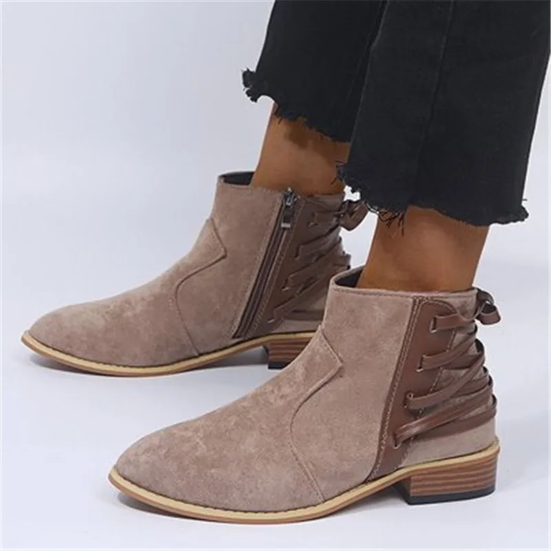 Женские ботильоны из замши с леопардовым принтом сезон осень зима женские