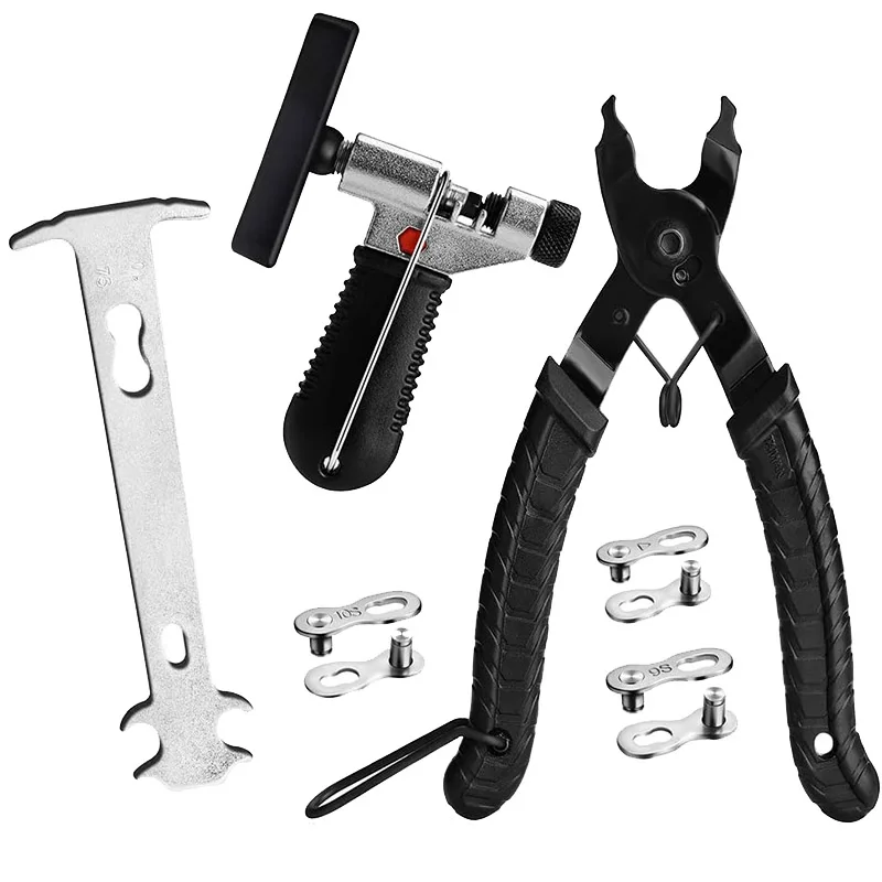 Плоскогубцы для велосипедных звеньев + сплиттер цепи инструмент цепная проверка