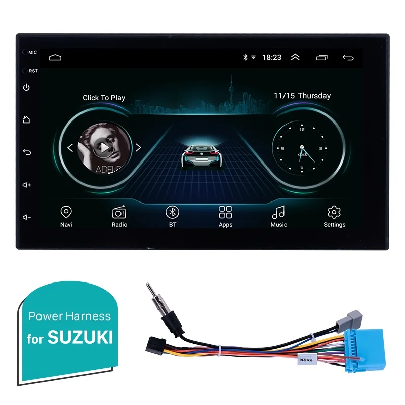 For Suzuki Seicane " 2Din Android 8,1 Универсальное автомобильное радио gps для NISSAN TOYOTA KIA VW hyundai Suzuki Honda RAV4 SUNNY YARIS COROLLA VIOS - Цвет: For Suzuki