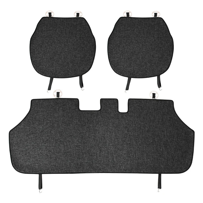 

AU04 -For Tesla Model 3/Y 2021 Car Seat Cover Breathable Auto Seat Cloak Protect Automotive Interior