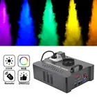 3000W DMX512 этап фоггер с 30X3W светодиодный свет, пульт дистанционного управления для дым-машины, Профессиональный дым-машина для сцены парти диско вечерние события освещение