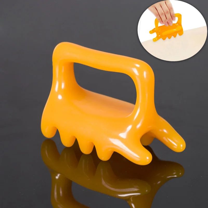 

JYTOP Natural Resin Back Double Push Massager Full Body Acupuncture Resin Beeswax Massage Massage Tool
