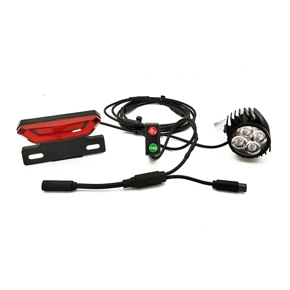

Electric Bicycle Light Set 60V / 48V / 36V / 12V LED Brake Light For Bafang BBS01 BBS02 BBSHD Full Range Of Front And Rear Light