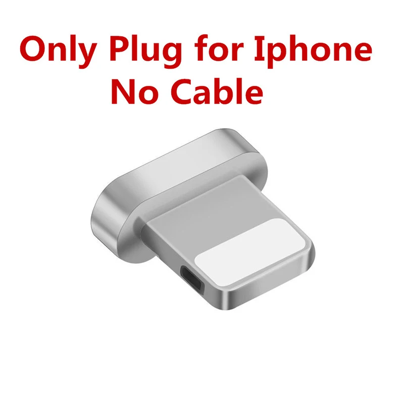 8Pin Adapter QC 3,0 type-C Магнитный адаптер передачи данных Поддержка типа C к Micro USB 8 pin магнитное зарядное устройство для iPhone huawei - Цвет: 8Pin Adapter