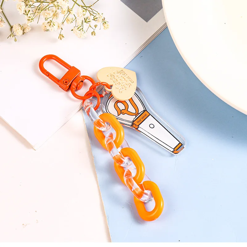 Брелок для ключей с двойной подвеской в стиле K-POP | Украшения и аксессуары