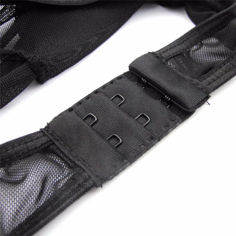 Эротическое нижнее белье Женский эротический кружевной бюстгальтер с открытой