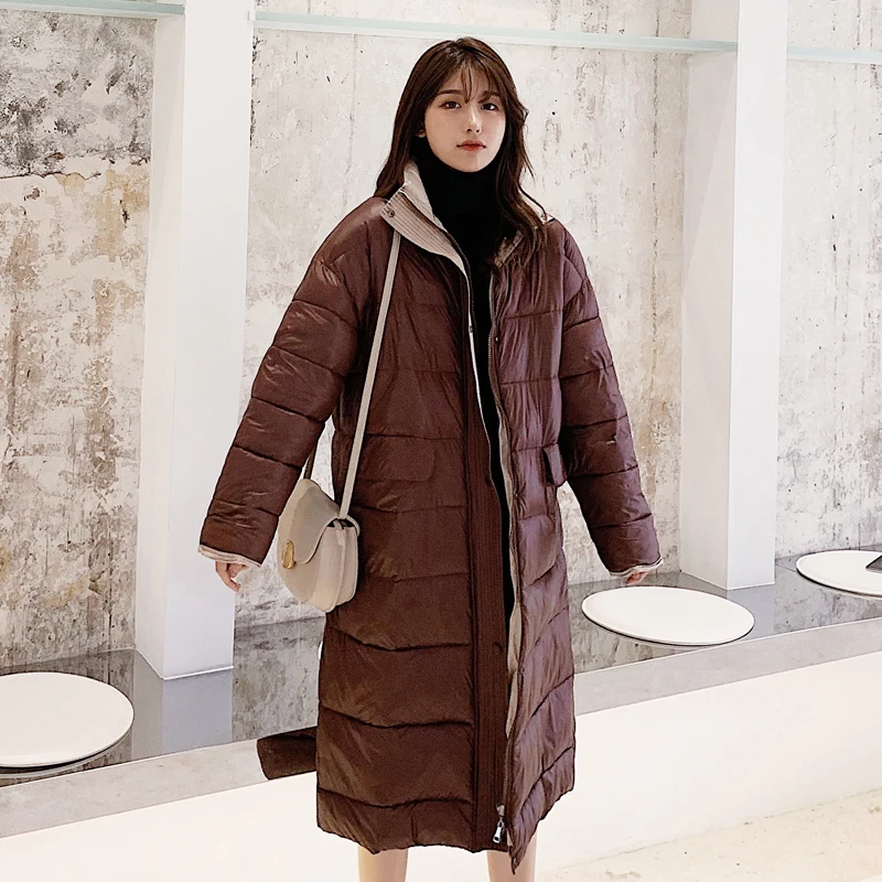 

Winter Jacket With Fur collar Warm new arrival Hooded Female Women Winter Coat Long Parka Women new Outwear Camperas women coat