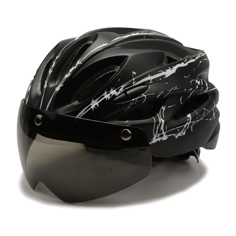 Велосипедный шлем ультралегкий защитный для горных и шоссейных