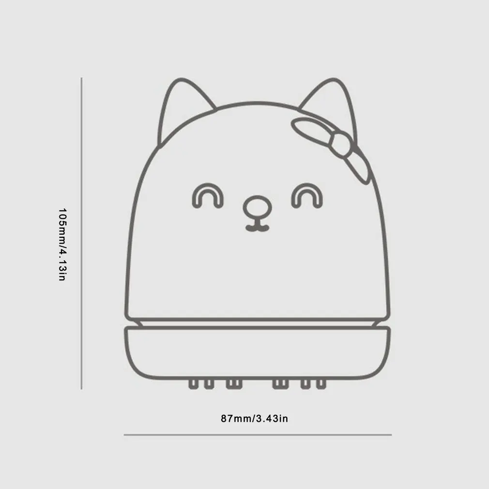 

Mini Cute Pet Cat Desktop Vacuum Creative Cleaner Handheld Usb Charging Portable Mini Vacuum Cleaner Built-in Lithium Battery